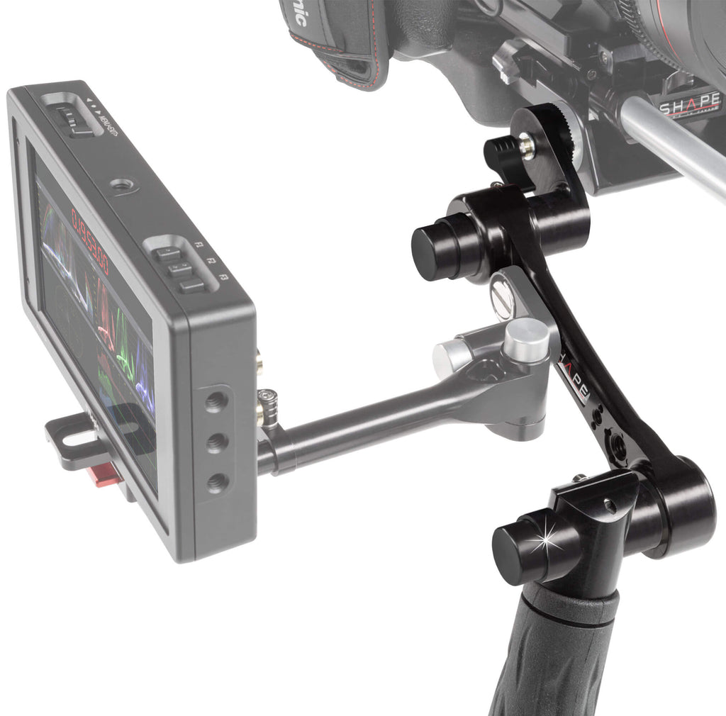 Double quick handle arri rosette single shadow 06_SHAPE_Double_Quick_Handle_ARRI_Rosette_Single_Black