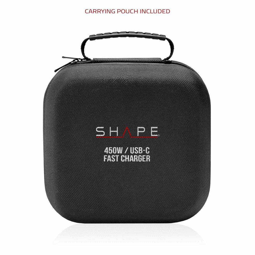 450W USB-C Fast Charger Kit for Gold Mount/V-Mount/B-Mount Batteries. 06_SHAPE_Fast_Battery_Charger_Kit_450W_USB-C