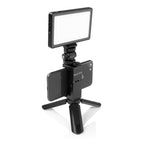 Friction swivel and tilt monitor light, microphone mount cold shoe base 06_SHAPE_Friction_Swivel_and_Tilt_Mount_with_Cold_Shoe_Base