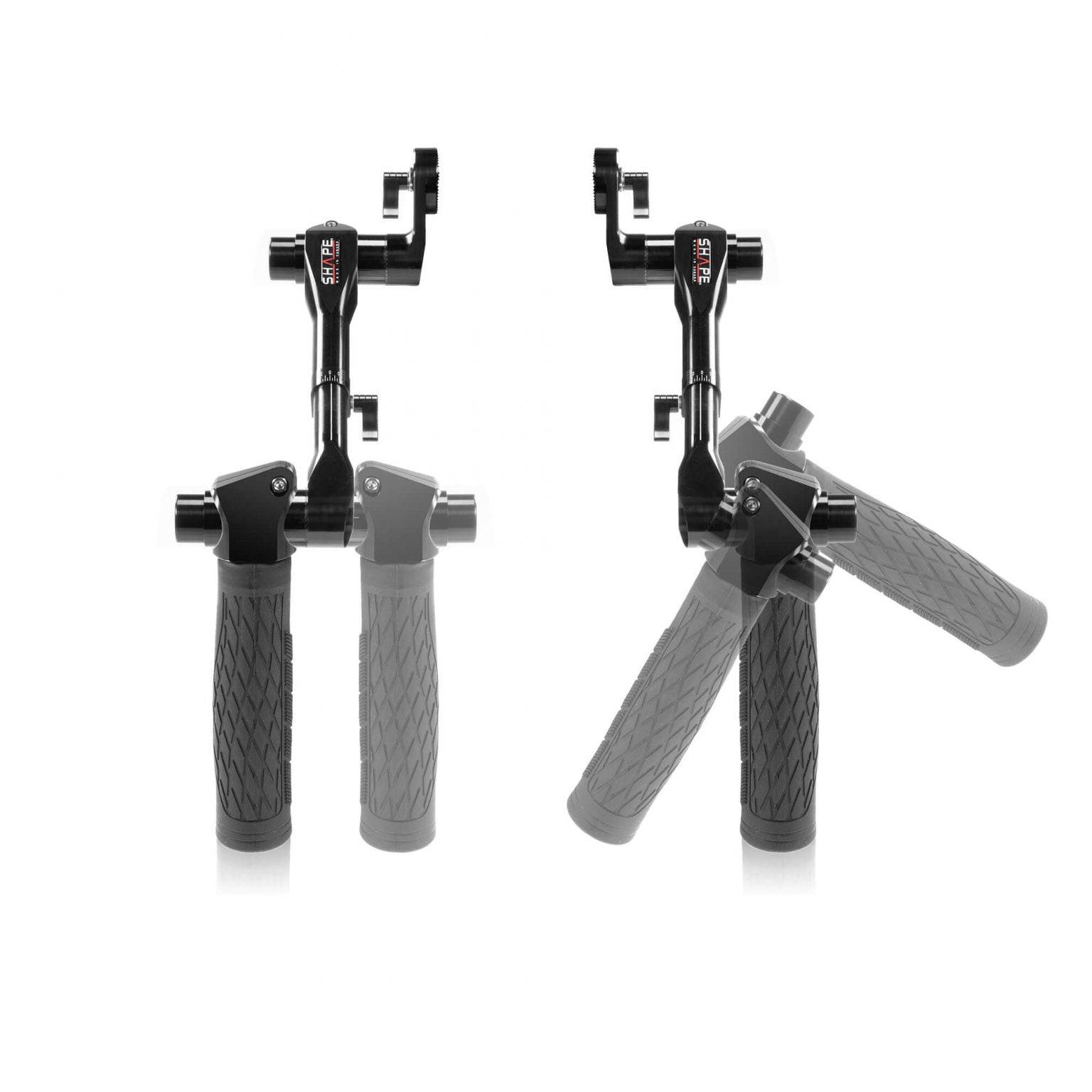 Shape - Poignées Télescopiques ARRI Rosette Cuff Kit Noir 06_SHAPE_Telescopic_Handles_ARRI_Rosette_Cuff_Kit_Black
