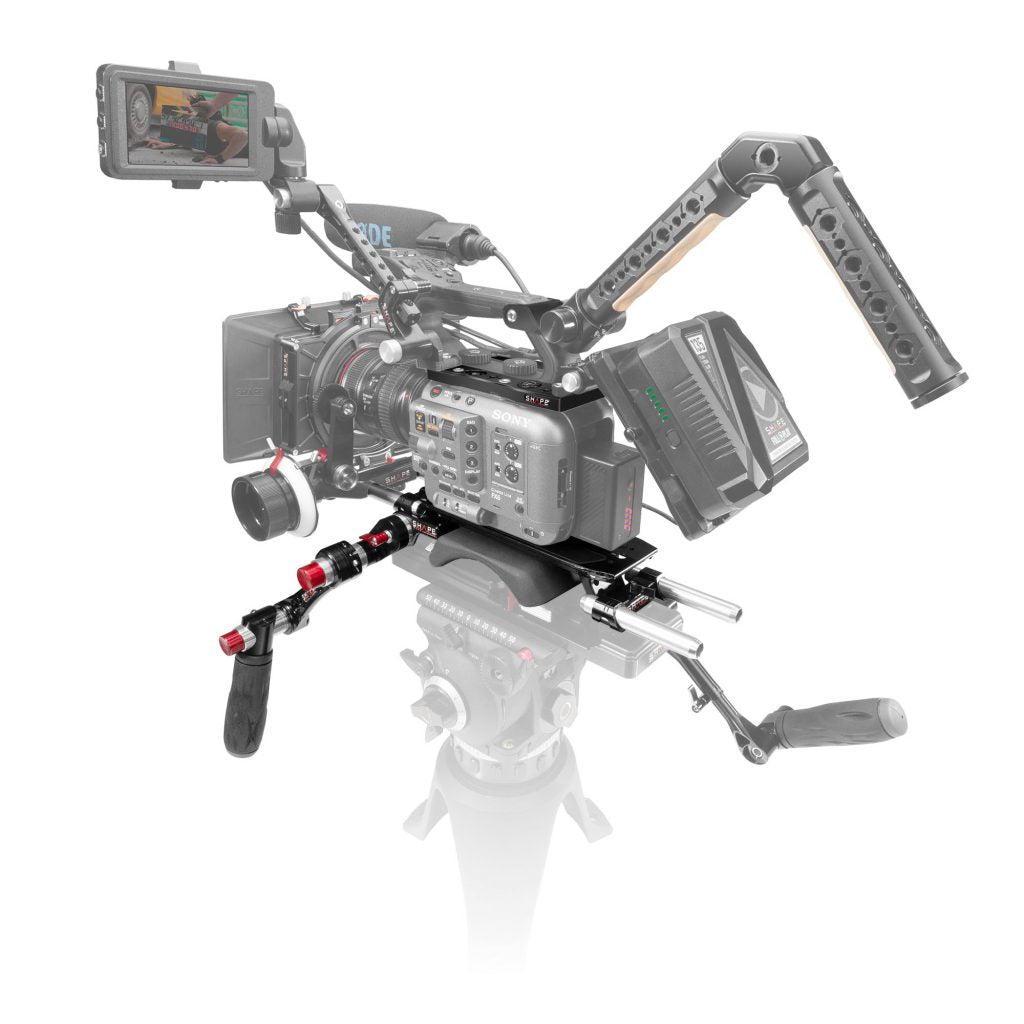 Sony FX6 baseplate and top plate with handle 07_SHAPE_Sony_FX6_15_mm_Baseplate_with_Top_Plate