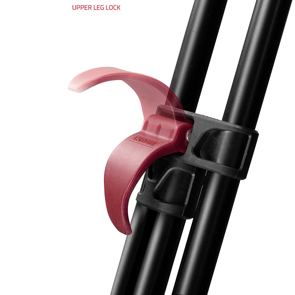 FOCUS 12 Fluid Head with Red Lock Legs Mid-Level Spreader 08_SHAPE_FOCUS_12_Fluid_Head_with_Red_Lock_Legs_Mid-Level_Spreader