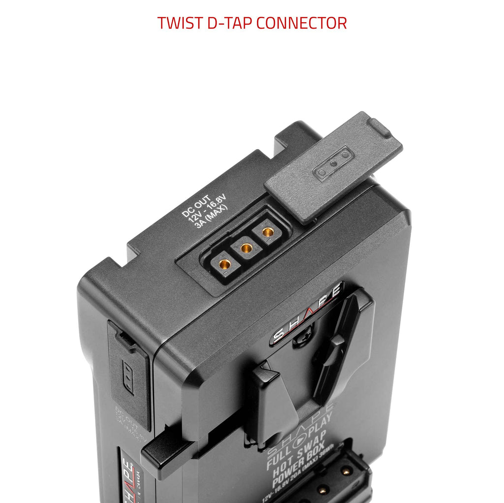 Hot Swap V-Mount Power Box Battery 14.4V 36Wh 08_SHAPE_Hot_Swap_V-Mount_Power_Box_Battery_14.4V_36Wh