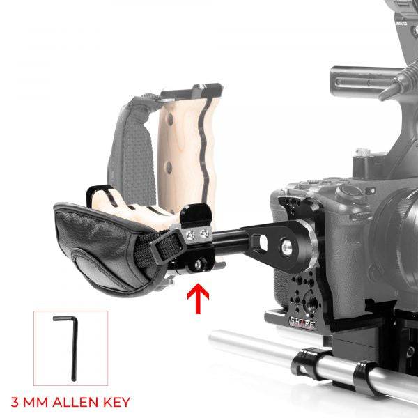 Sony FX3-FX30 Cage 15mm LW Rod System 08_SHAPE_Sony_FX3_FX30_Camera_Cage_and_Rod_Bloc_System