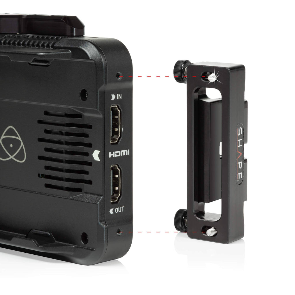 HDMI lock system and top plate kit for Atomos ninja V 5" & V+ 5.2" monitor recorders 08_SHAPE_Top_Plate_Kit_and_HDMI_Lock_System_for_Atomos_Ninja_V_V_