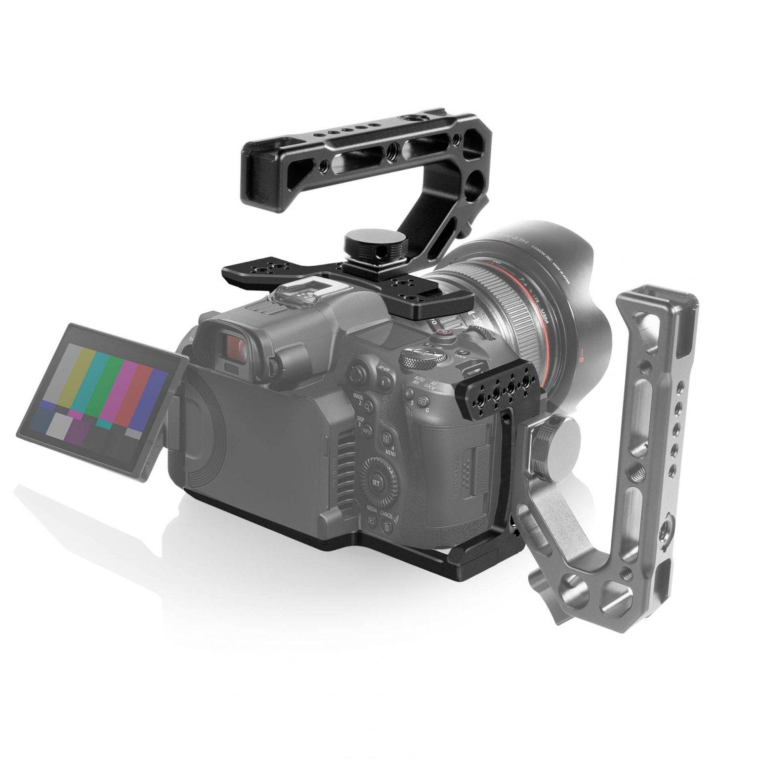 Canon EOS R5C, R5, R6 Shoulder Mount Kit Matte Box Follow Focus 09_SHAPE_Canon_EOS_R5C_R5_R6_Shoulder_Mount_Kit