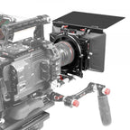 Compact Universal shoulder baseplate (BP20) with follow focus, HAND15 shadow and matte box kit 09_SHAPE_Compact_Universal_Shoulder_Baseplate_Kit