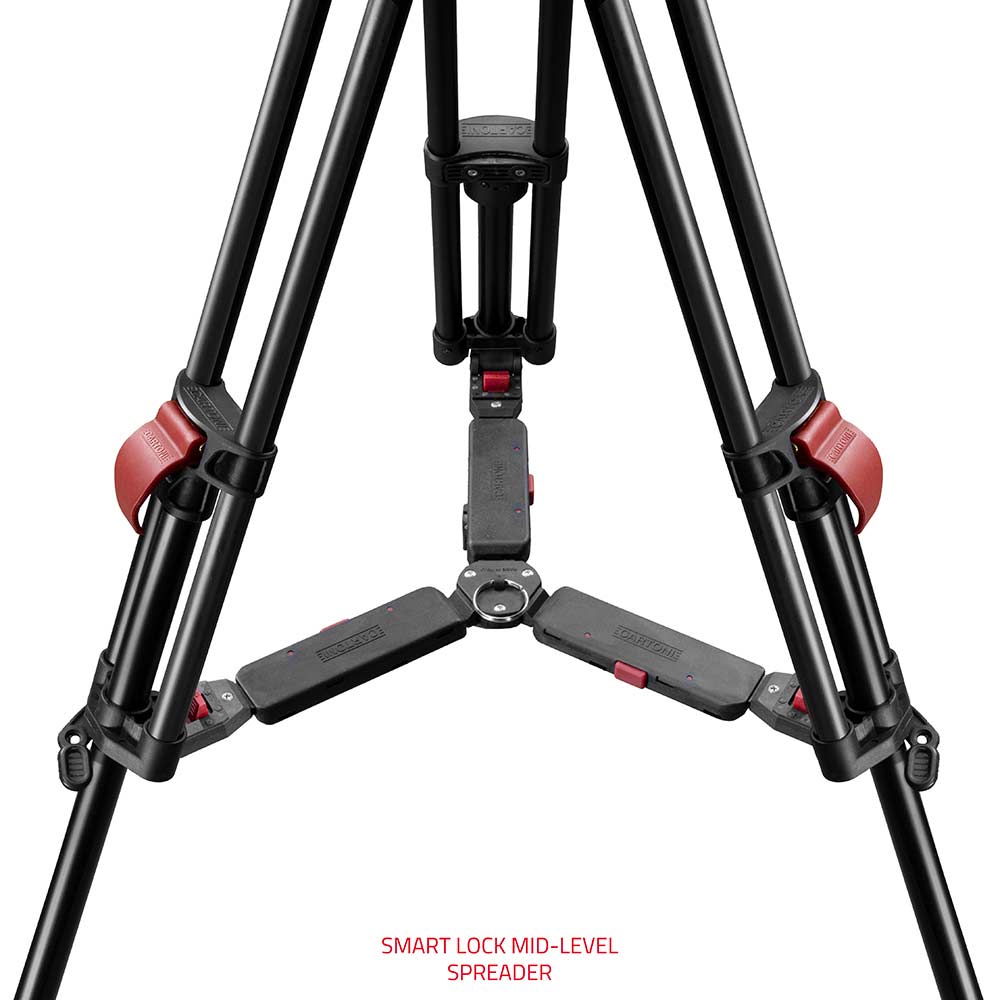FOCUS 18 Fluid Head with Red Lock Legs Mid-Level Spreader 10_SHAPE_FOCUS_18_Fluid_Head_with_Red_Lock_Legs_Mid-Level_Spreader