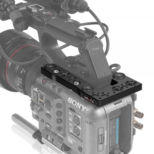 Sony FX6 baseplate, top plate, controller top handle, Quick handle, VF. mount, matte box, follow focus pro 10_SHAPE_Sony_FX6_Camera_Bundle_Rig_Kit