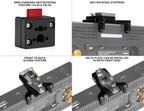 telescopic Push-Button magic arm with mini quick release 10_SHAPE_Telescopic_Push_Button_Magic_Arm_with_Mini_Quick_Release_Plate