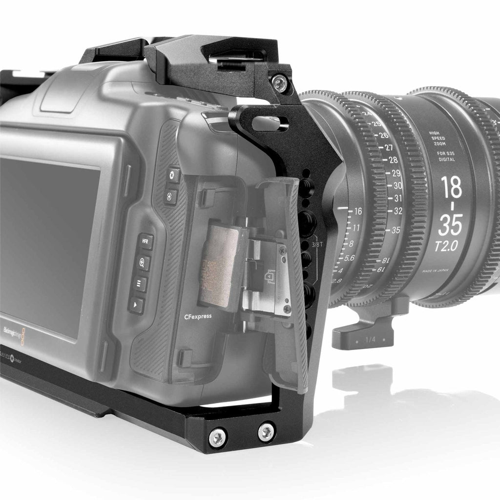 Blackmagic Cinema Camera 6K/6K Pro/6K G2 Cage with Top handle & 15mm LWS Rod System. 11_SHAPE_Blackmagic_Cinema_Camera_6K_6K_PRO_6K_G2_Camera_Cage__Top_Handle_and_Rod_Bloc_System