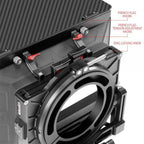 Compact Universal shoulder baseplate (BP20) with follow focus, HAND15 shadow and matte box kit 11_SHAPE_Compact_Universal_Shoulder_Baseplate_Kit