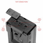 Fast Charger Kit USB-C with 2x Mini V-Mount 50Wh Batteries 11_SHAPE_Fast_Charger_Kit_USB-C_with_2x_50Wh_Mini_V-Mount_Batteries