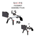 Sony FX3-FX30 Shoulder Mount Matte Box Follow Focus 11_SHAPE_Sony_FX3_FX30Shoulder_Mount_Kit
