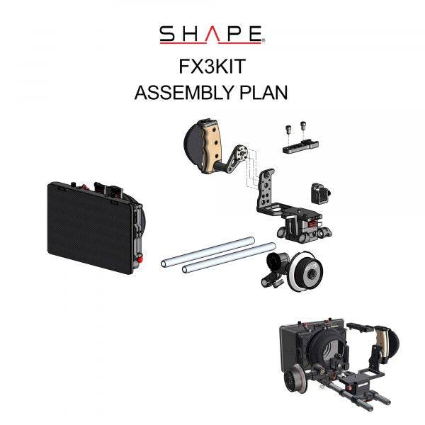Sony FX3-FX30 Kit Matte Box Follow Focus 11_SHAPE_Sony_FX3_FX30_Camera_Bundle_Rig_Kit