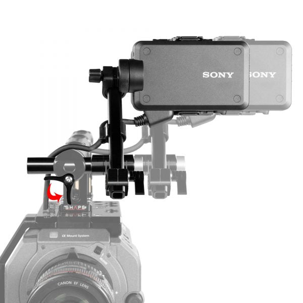 Sony FX9 baseplate, cage, top handle, long VF, 4x5.6 matte box, follow focus pro 11_SHAPE_Sony_FX9_Camera_Bundle_Rig_Kit