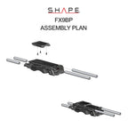 Sony FX9 V-lock quick release baseplate 11_SHAPE_Sony_FX9_V-Lock_Quick_Release_Baseplate
