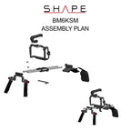 Blackmagic Cinema Camera 6K/6K Pro/6K G2 Shoulder Mount 12_SHAPE_Blackmagic_Cinema_Camera_6K_6K_PRO_6K_G2_Shoulder_Mount
