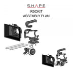 Canon EOS R5C, R5, R6 Kit with Matte Box Follow Focus 12_SHAPE_Canon_R5C_R5_R6_Camera_Bundle_Rig_Kit