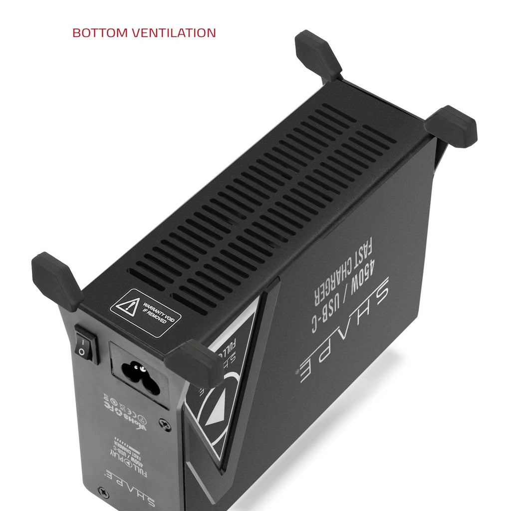 450W USB-C Fast Charger Kit for Gold Mount/V-Mount/B-Mount Batteries. 12_SHAPE_Fast_Battery_Charger_Kit_450W_USB-C