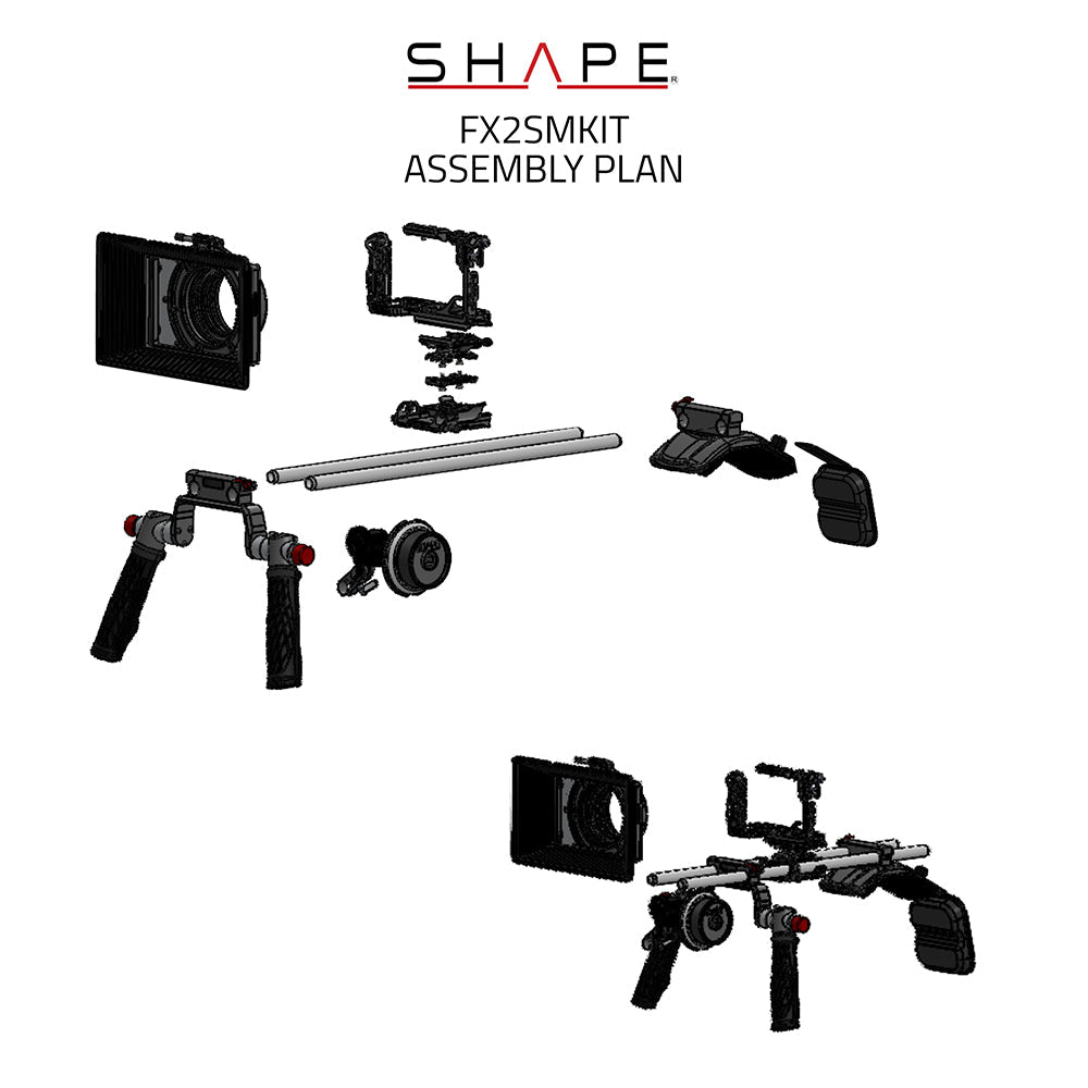 Shoulder Mount Matte Box Follow Focus for Sony FX2 12_SHAPE_Shoulder_Mount_Matte_Box_Follow_Focus_for_SONY_FX2