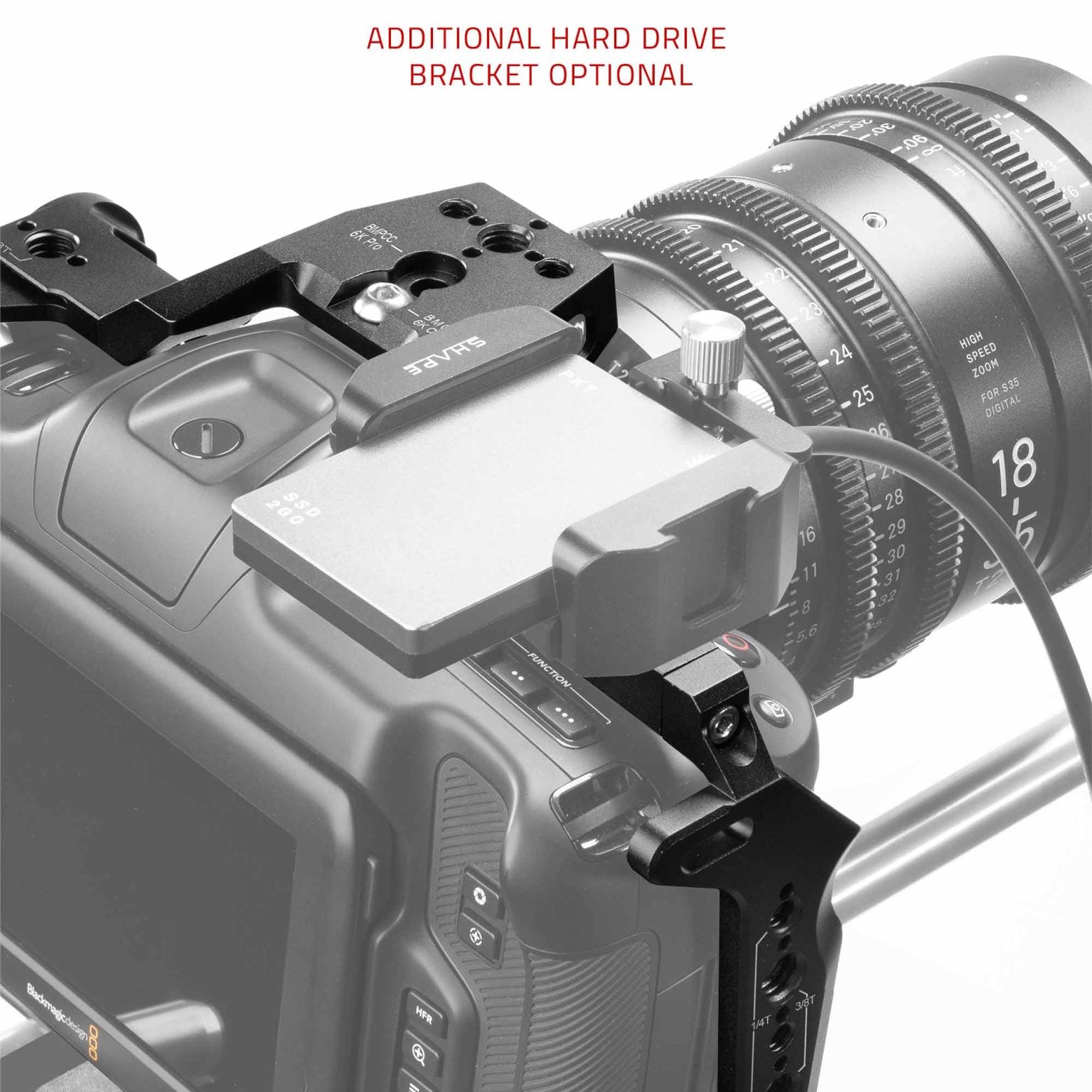 Blackmagic Cinema Camera 6K/6K Pro/6K G2 Cage 13_SHAPE_Blackmagic_Cinema_Camera_6K_6K_PRO_6K_G2_Camera_Cage