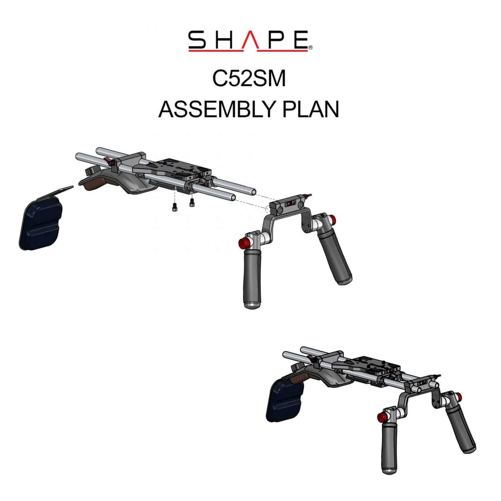 Canon C500 Mark II, C300 Mark III shoulder mount 13_SHAPE_Canon_C500_MKII_C300_MKIII_Shoulder_Mount