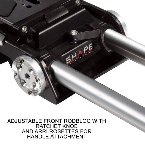 Sony FX6 baseplate with handle 17_SHAPE_Sony_FX6_Camera_Bundle_Rig