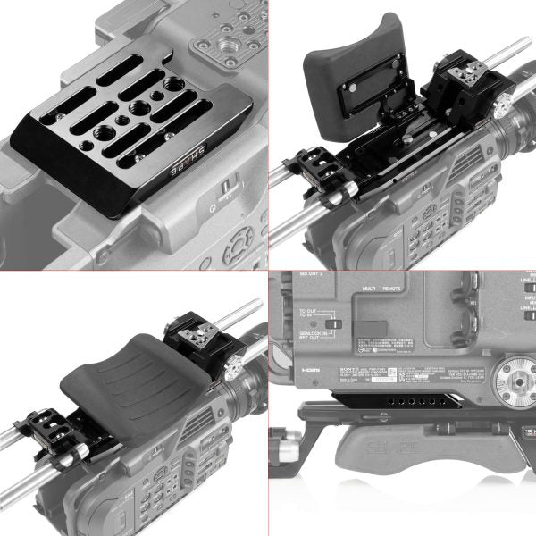 Sony FX9 baseplate and top plate 17_SHAPE_Sony_FX9_15_mm_Baseplate_with_Top_Plate