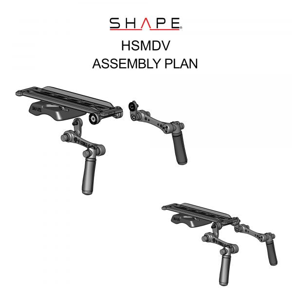 ARRI Dovetail Shoulder Mount With Hand15 Handles 18_SHAPE_ARRI_Dovetail_Shoulder_Mount_with_Handles