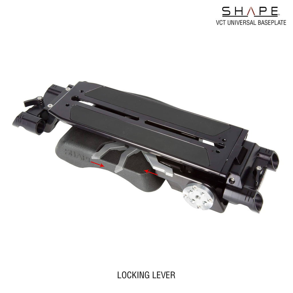 Universal VCT baseplate (BP10) with follow focus and matte box pro kit 19_SHAPE_VCT_Universal_Baseplate_Pro_Kit
