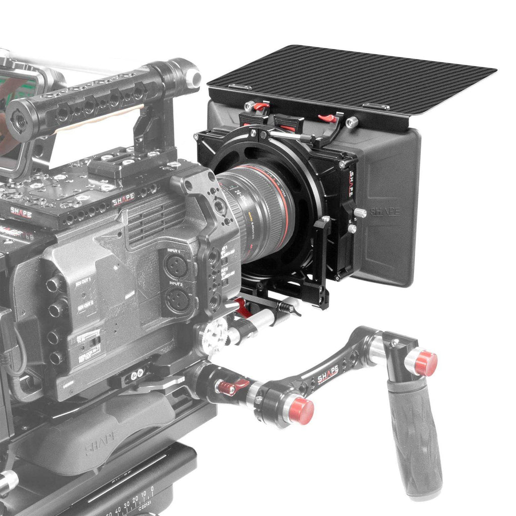Universal VCT baseplate (BP10) with follow focus and matte box pro kit 20_SHAPE_VCT_Universal_Baseplate_Pro_Kit