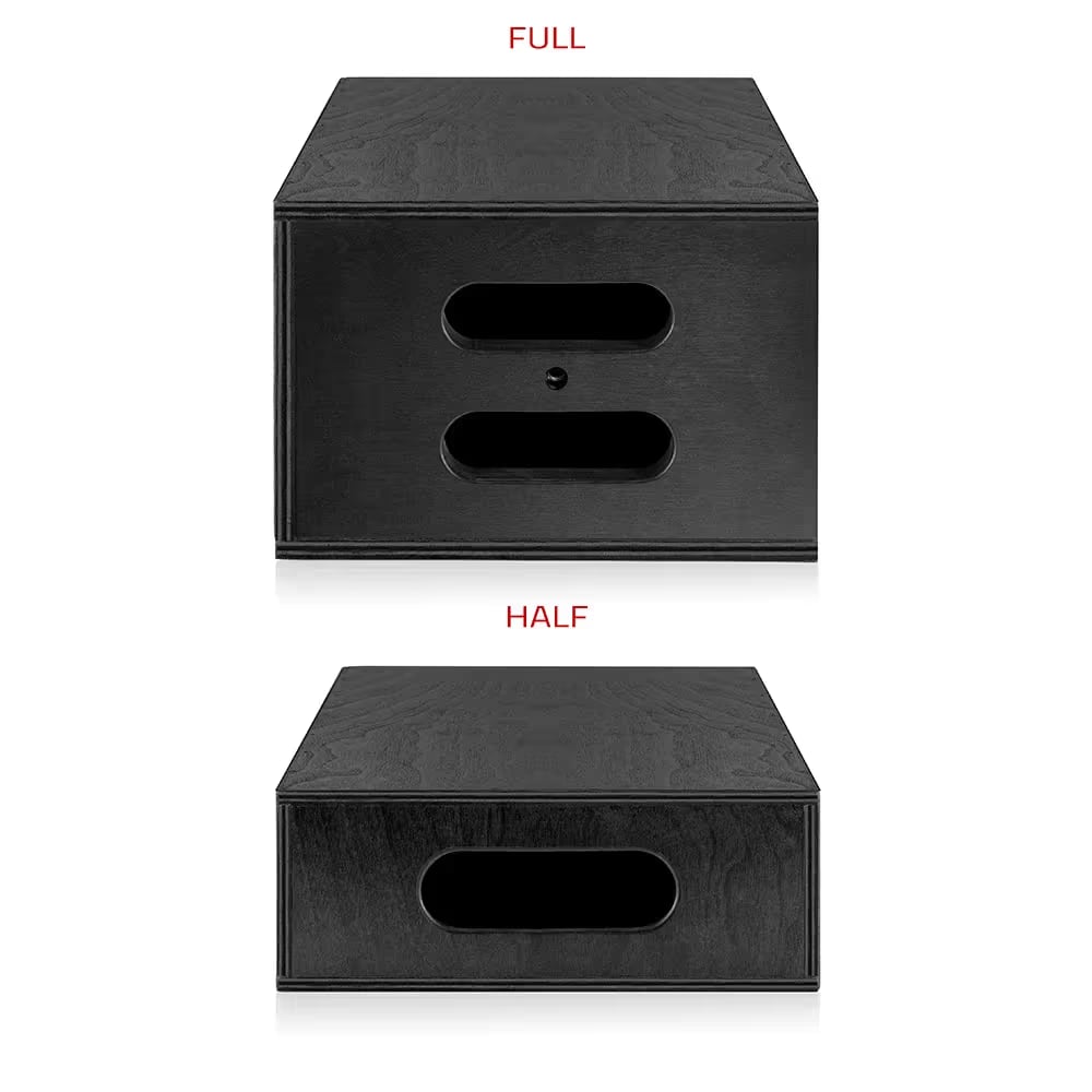 Black Nestable Apple Box 4-in-1