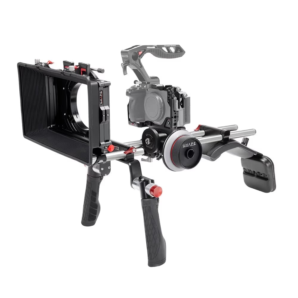V2 Shoulder Mount Mattebox Follow Focus For Sony FX3 & FX30