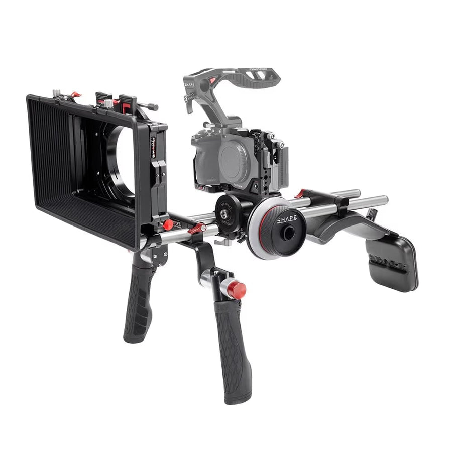 V2 Shoulder Mount Mattebox Follow Focus For Sony FX3 & FX30
