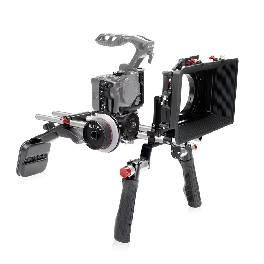 V2 Shoulder Mount Mattebox Follow Focus For Sony FX3 & FX30