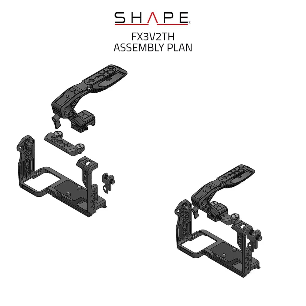Creator Camera Cage V2 Top Handle for Sony FX3 & FX30